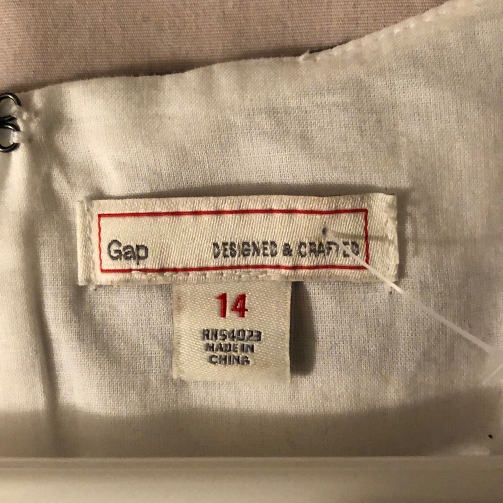Gap - Navy and white stripped Dress - Picture 2 of 2